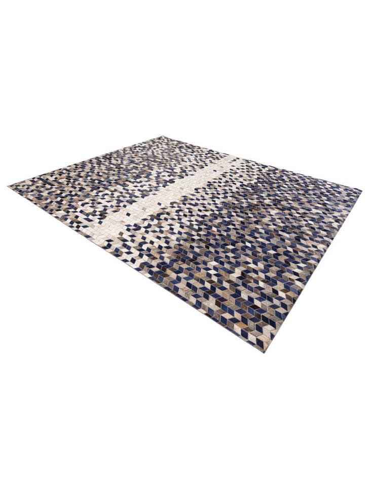 Detail image of 8' 1 x 10' Cowhide Stocks Rug
