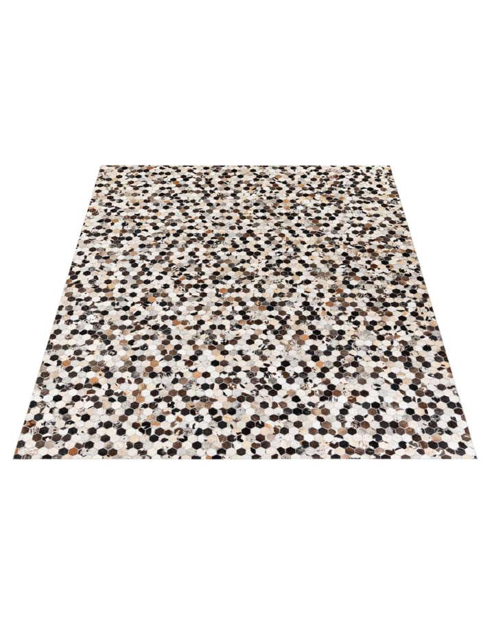 8' x 9' 10 Cowhide Stocks Rug