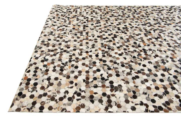 8' x 9' 10 Cowhide Stocks Rug