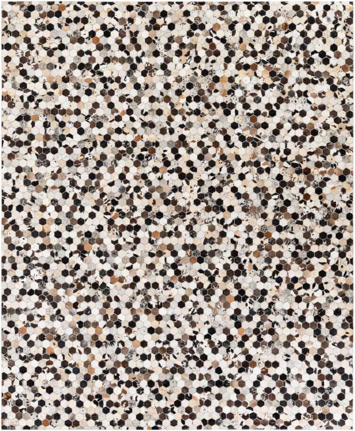 8' x 9' 10 Cowhide Stocks Rug