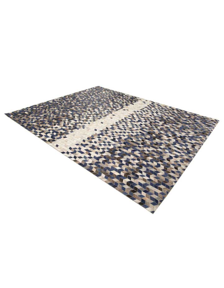 8' 1 x 9' 11 Cowhide Stocks Rug