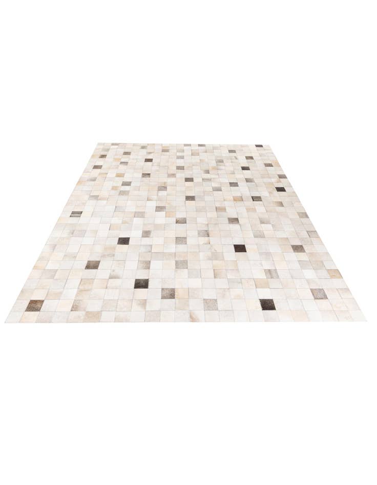 Detail image of 8' x 9' 10 Cowhide Stocks Rug