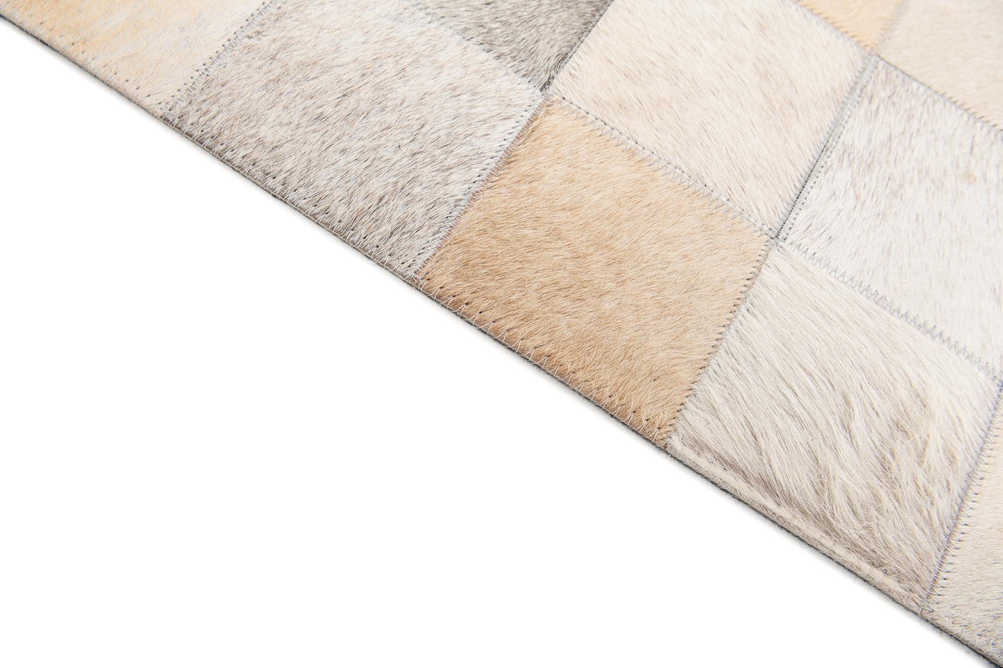 8' x 9' 10 Cowhide Stocks Rug