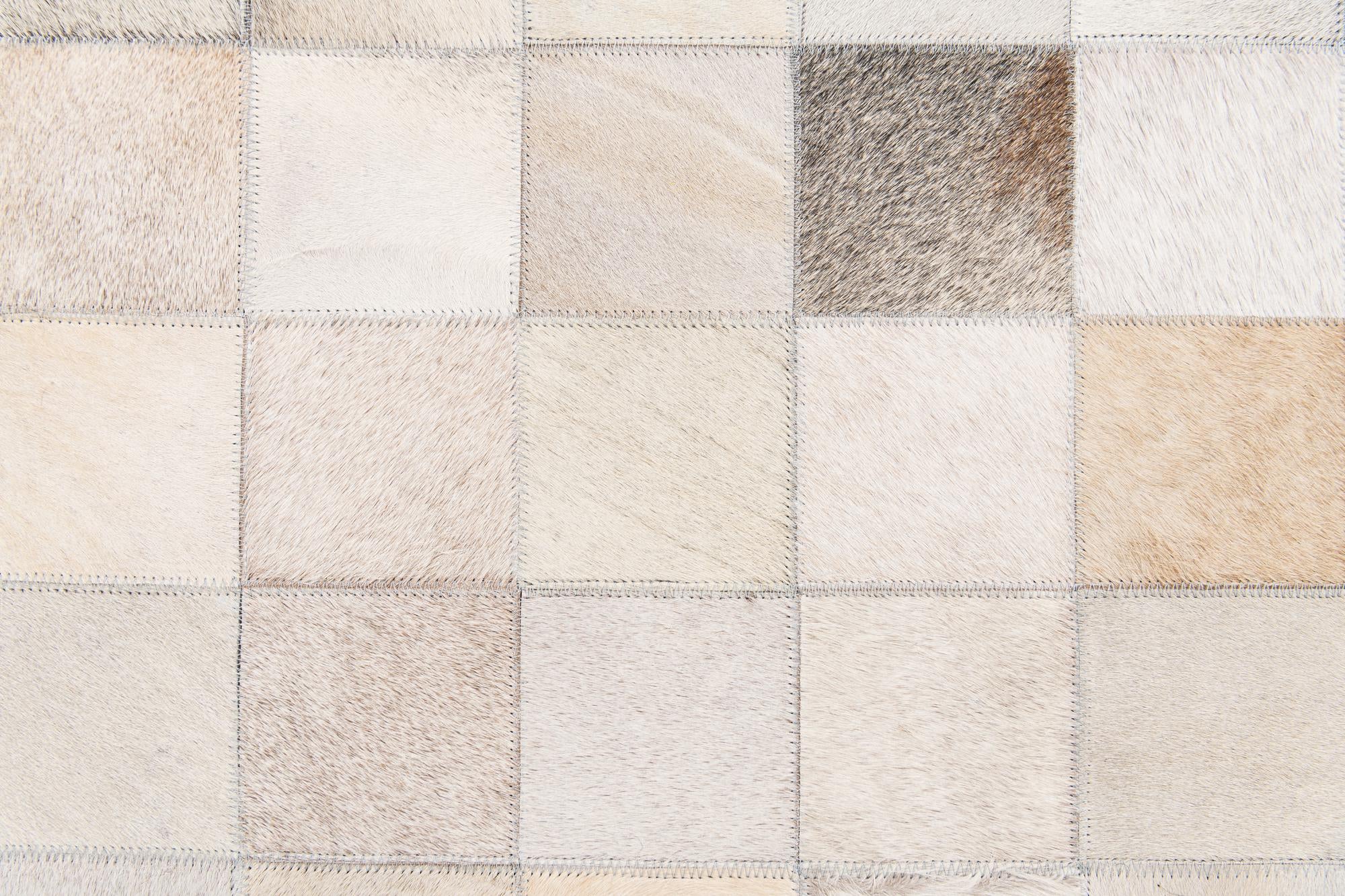 8' x 9' 10 Cowhide Stocks Rug