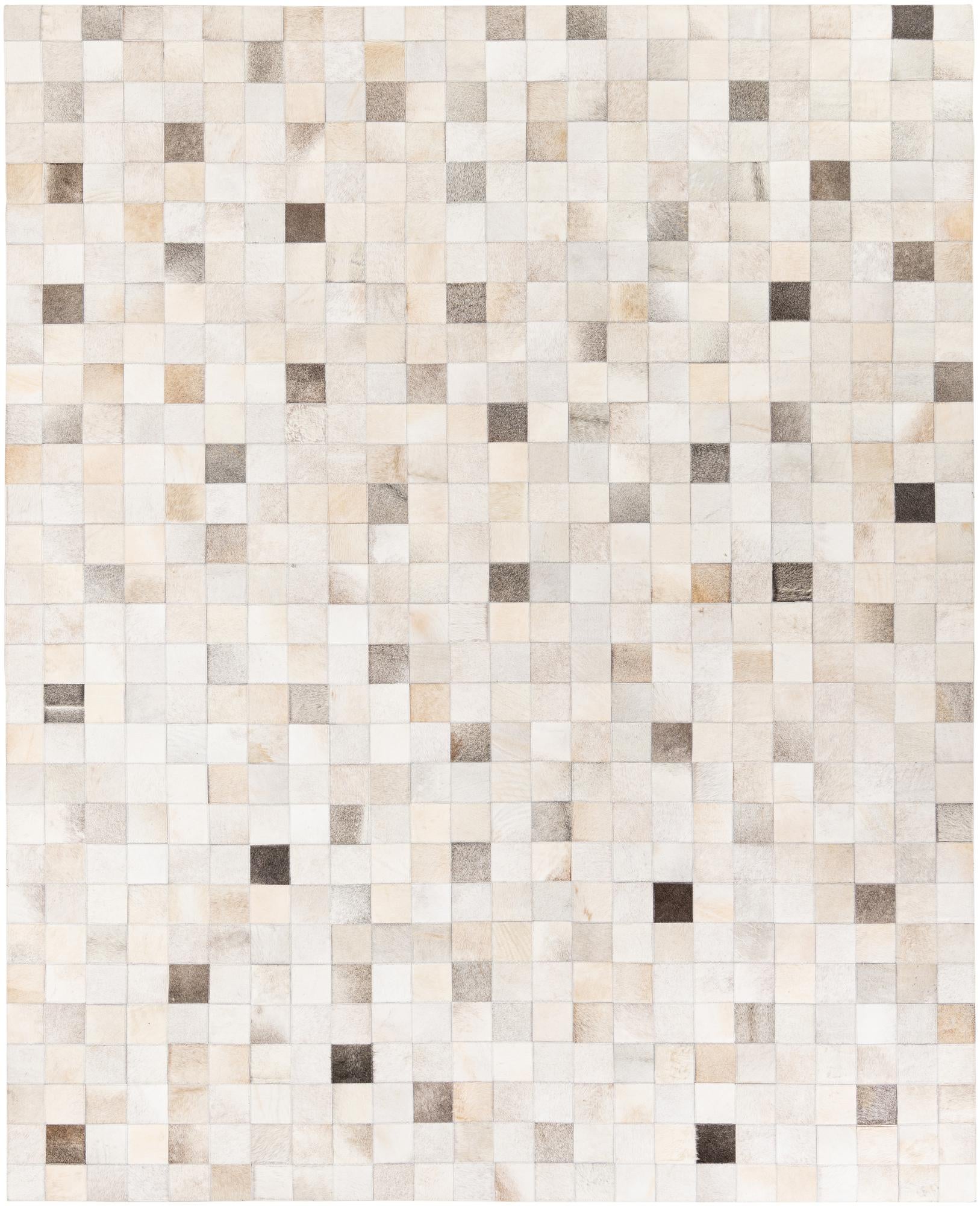 8' x 9' 10 Cowhide Stocks Rug