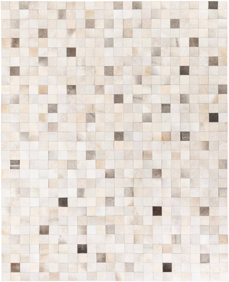 Detail image of 8' x 9' 10 Cowhide Stocks Rug