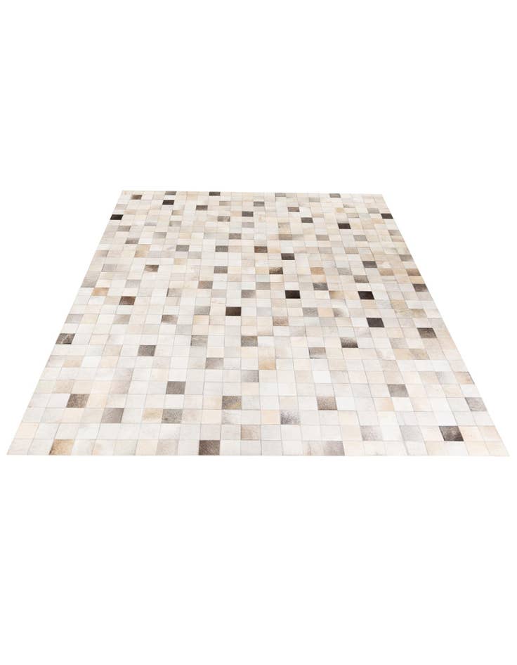 Detail image of 8' x 9' 11 Cowhide Stocks Rug