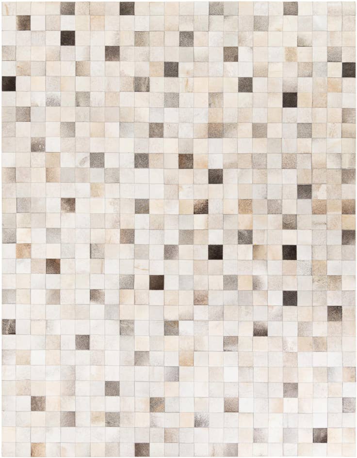 Detail image of 8' x 9' 11 Cowhide Stocks Rug