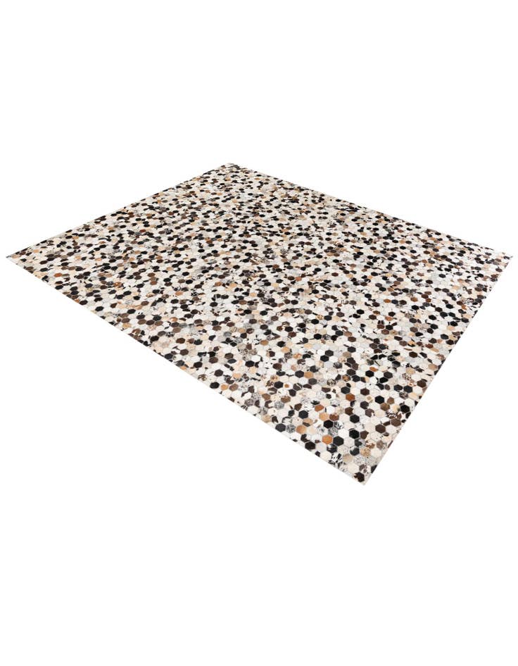 Detail image of 8' x 9' 11 Cowhide Stocks Rug