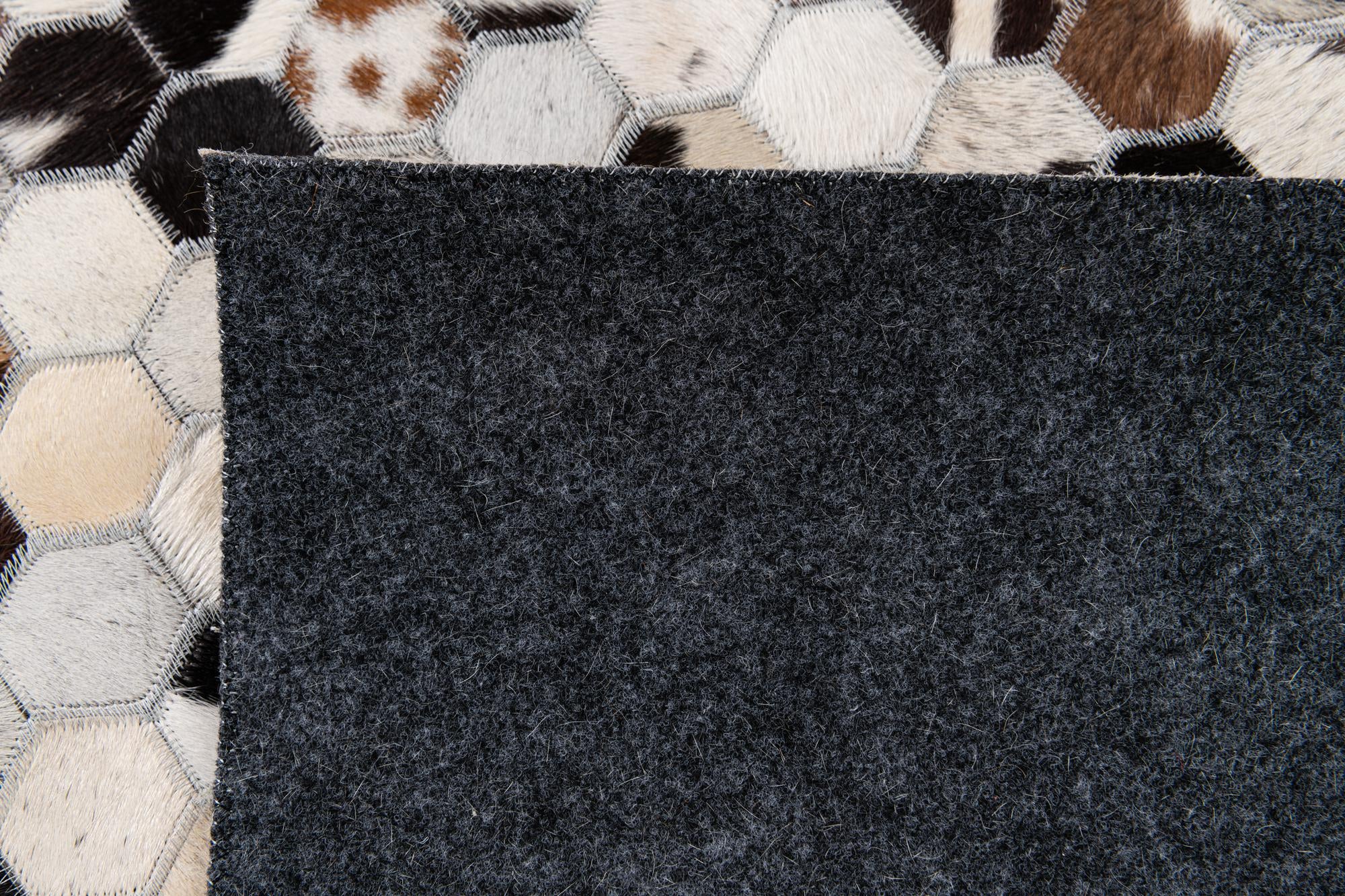8' x 9' 11 Cowhide Stocks Rug