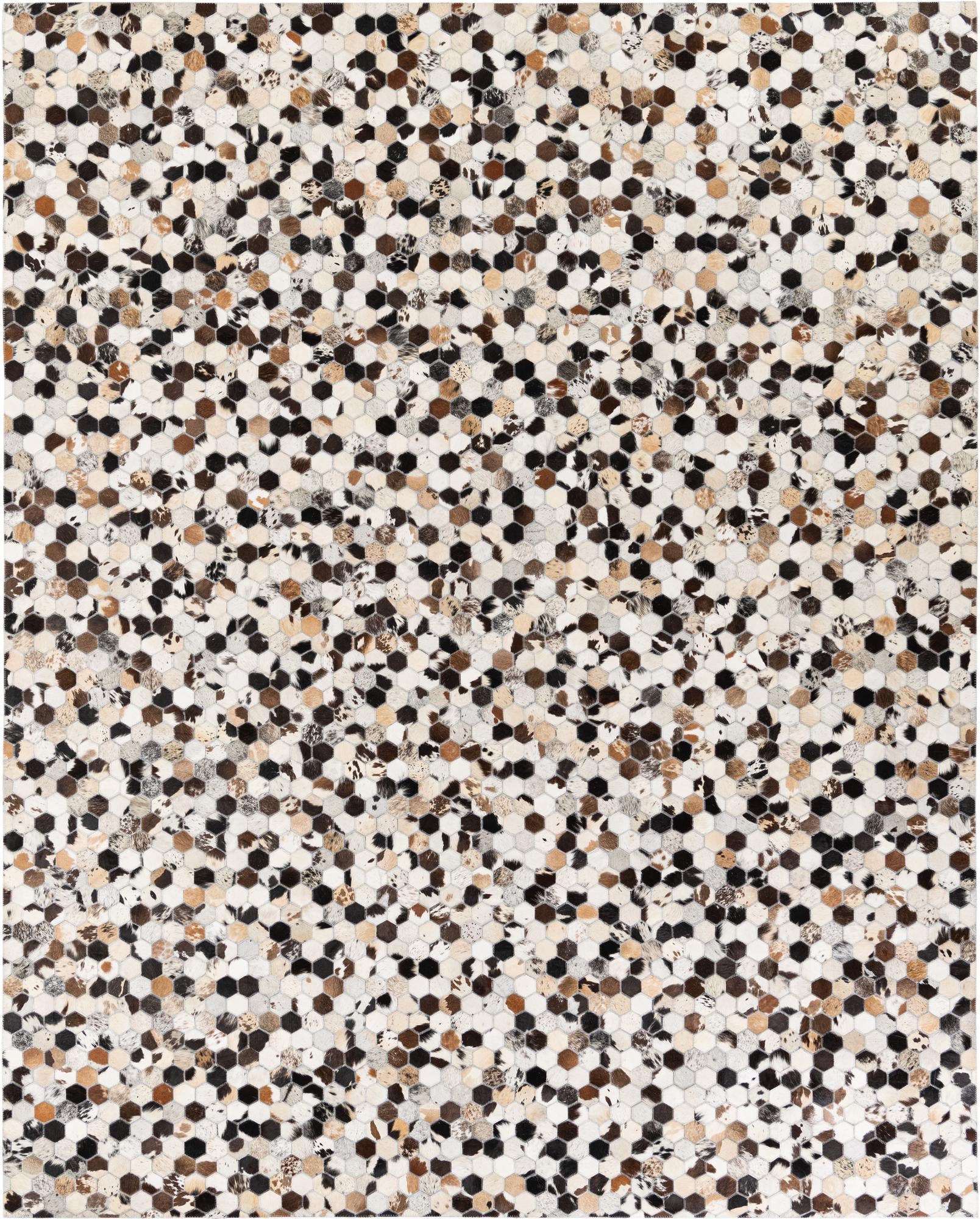 8' x 9' 11 Cowhide Stocks Rug