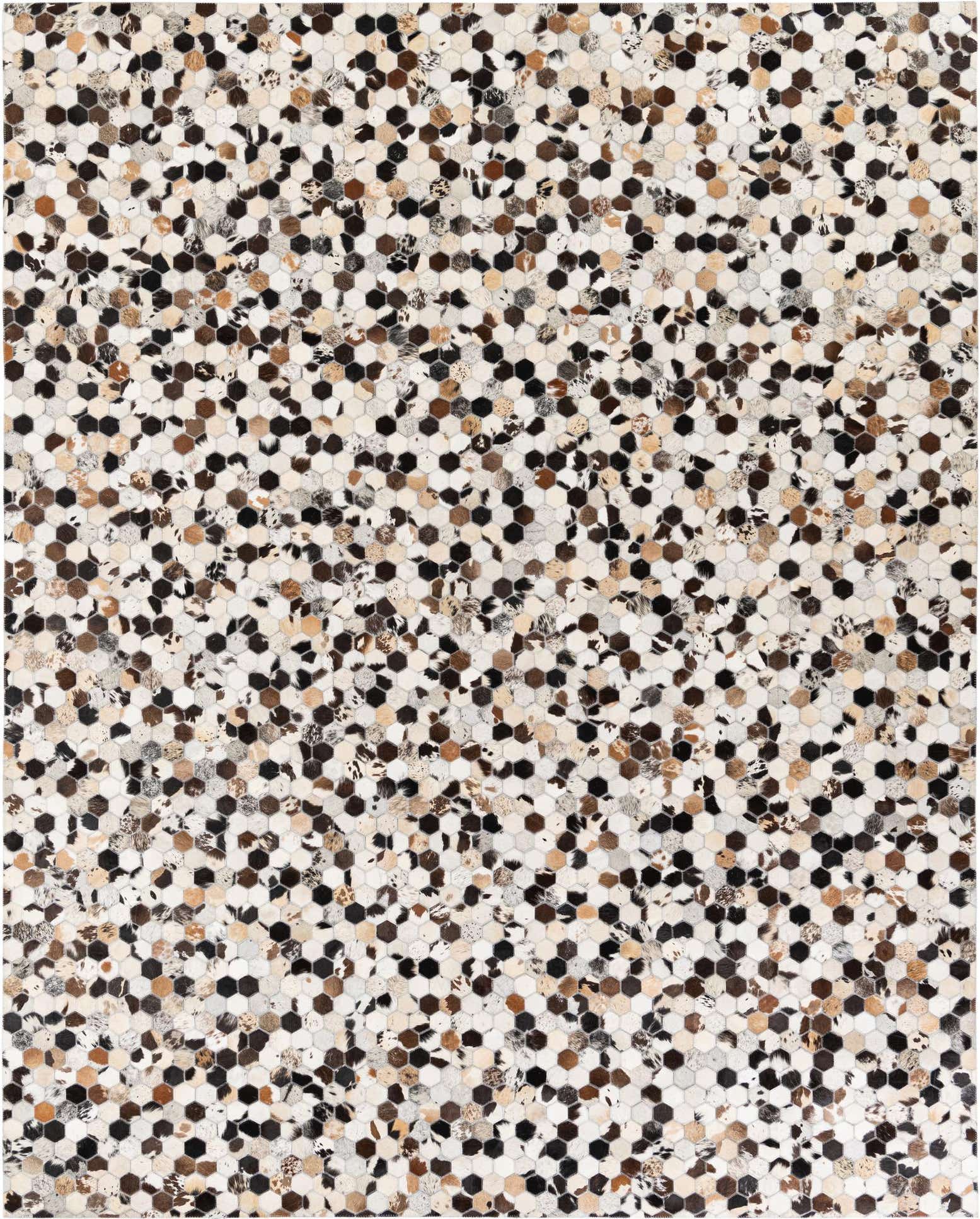 8' x 9' 11 Cowhide Stocks Rug