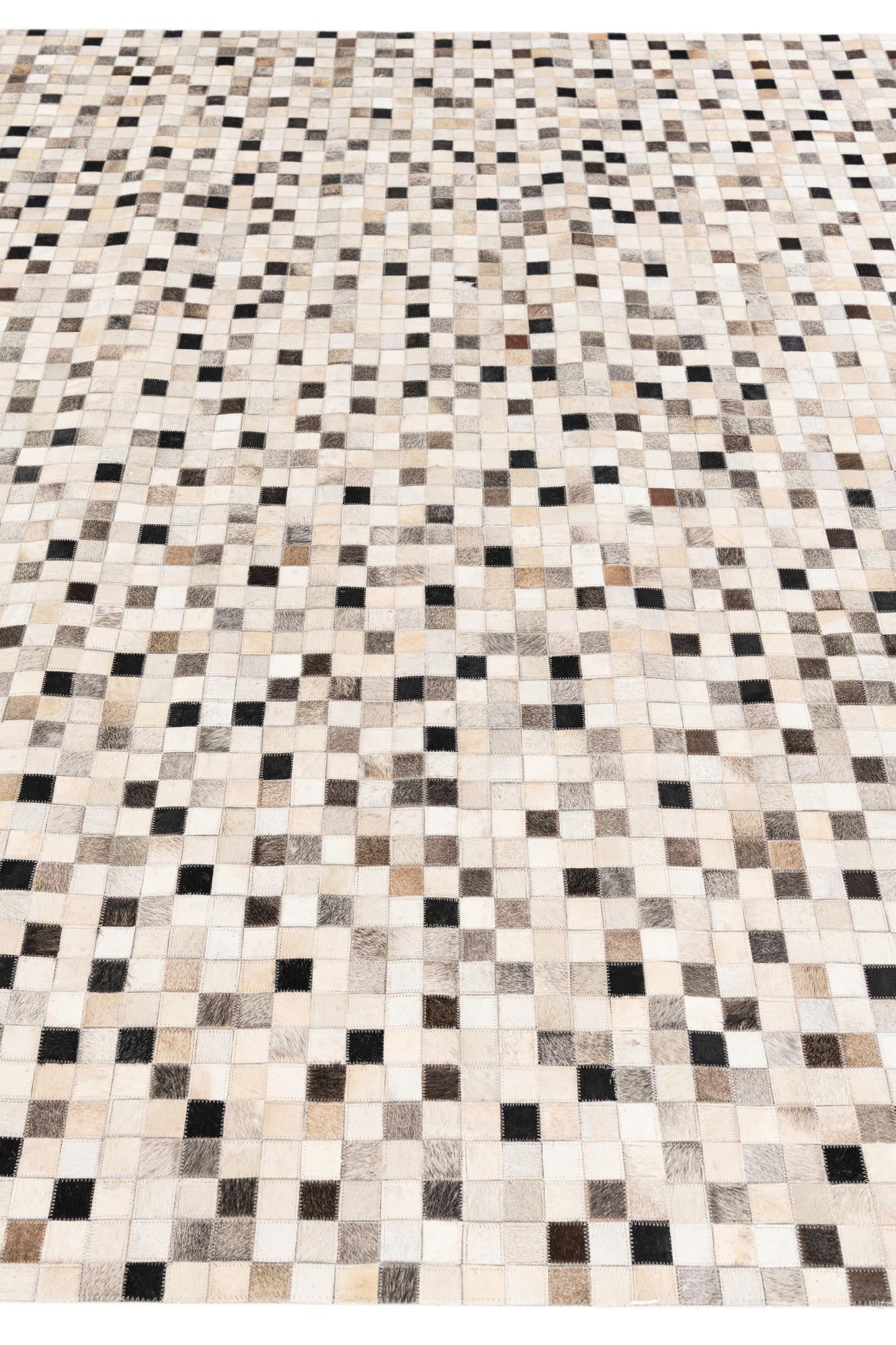 8' x 10' Cowhide Stocks Rug