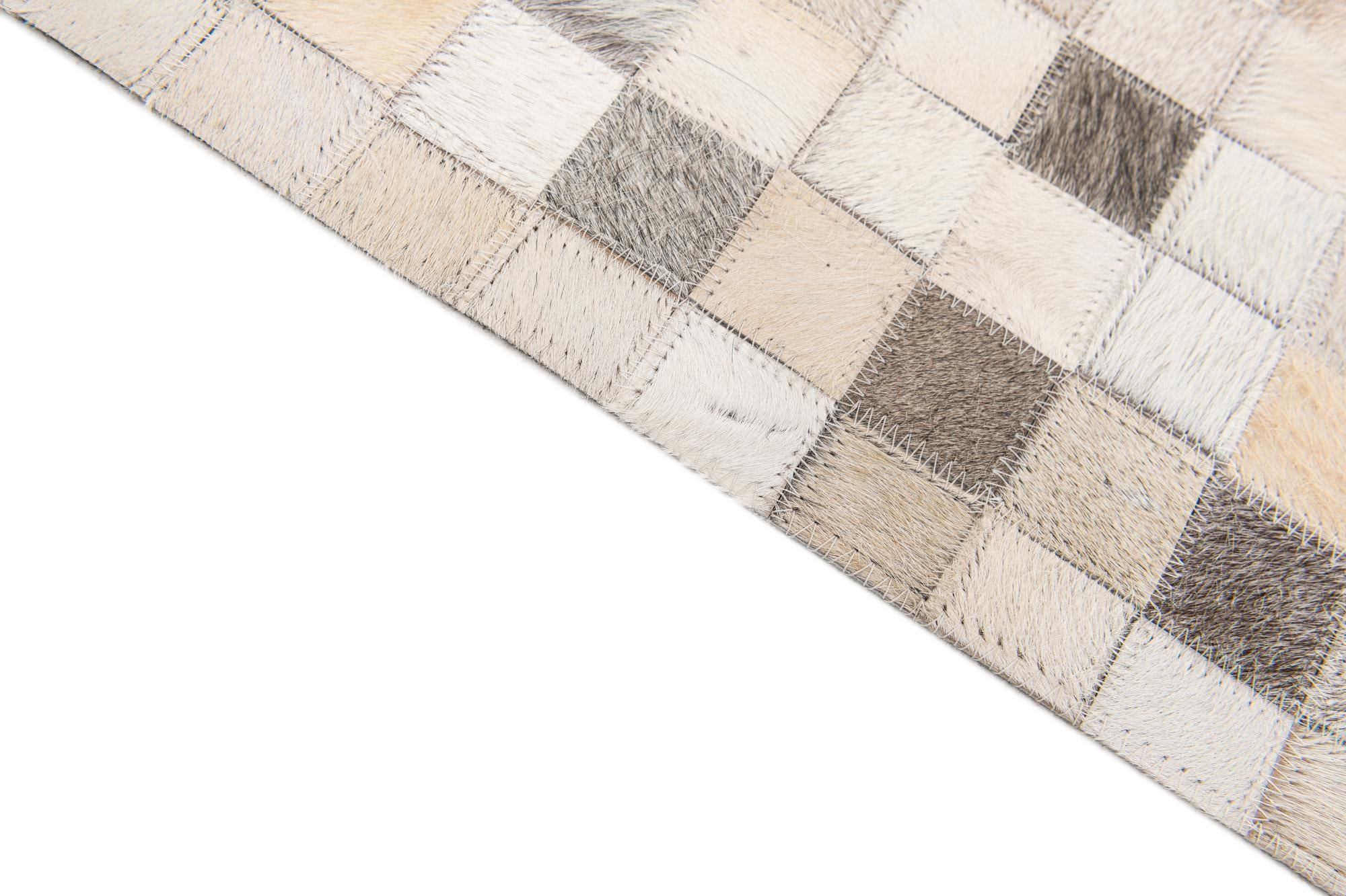8' x 9' 10 Cowhide Stocks Rug
