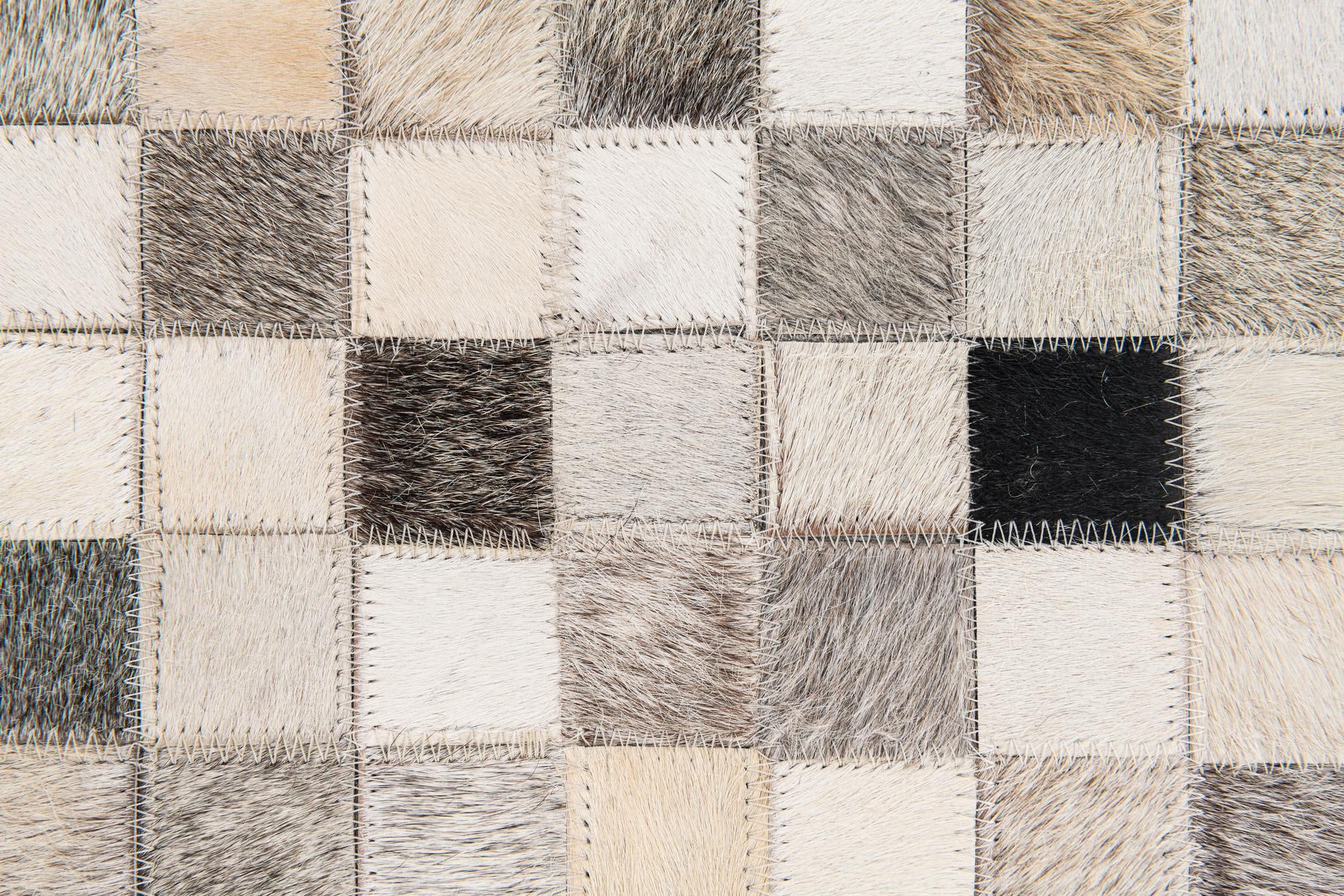 8' x 9' 10 Cowhide Stocks Rug
