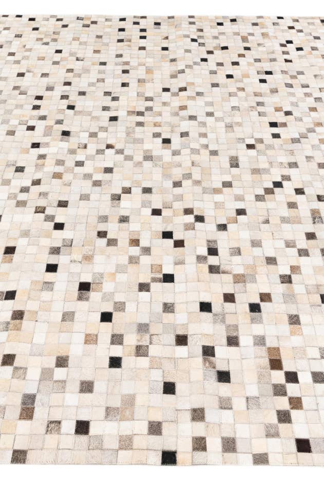 Detail image of 8' x 9' 11 Cowhide Stocks Rug