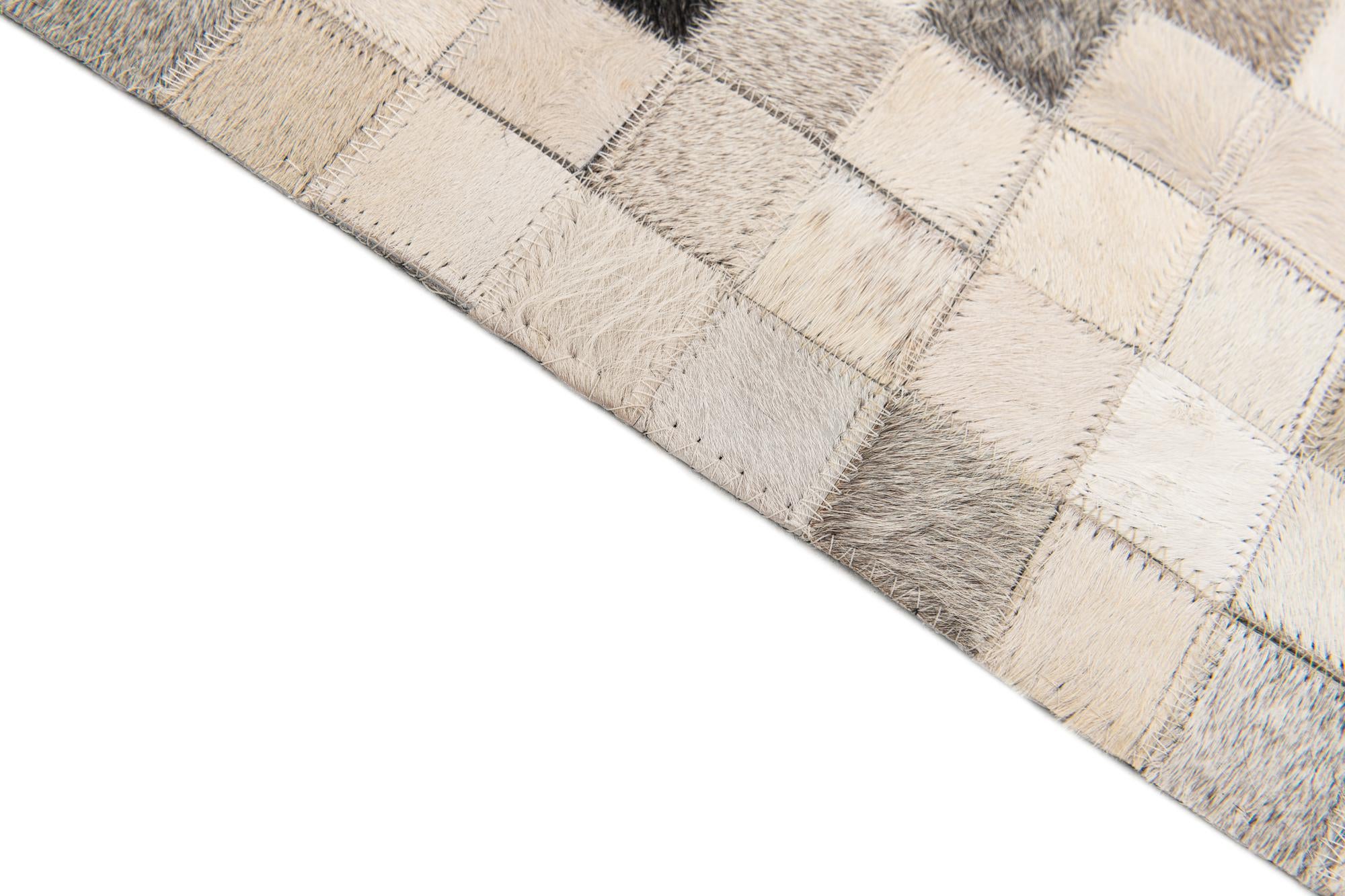 8' x 9' 11 Cowhide Stocks Rug