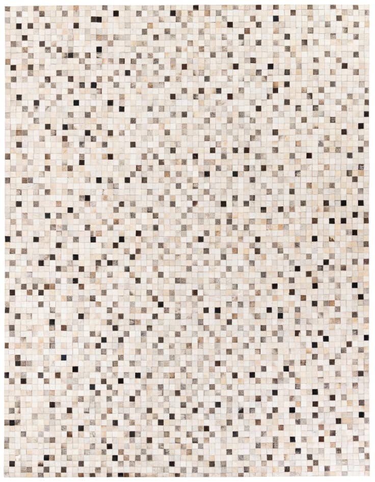 Detail image of 8' x 9' 11 Cowhide Stocks Rug