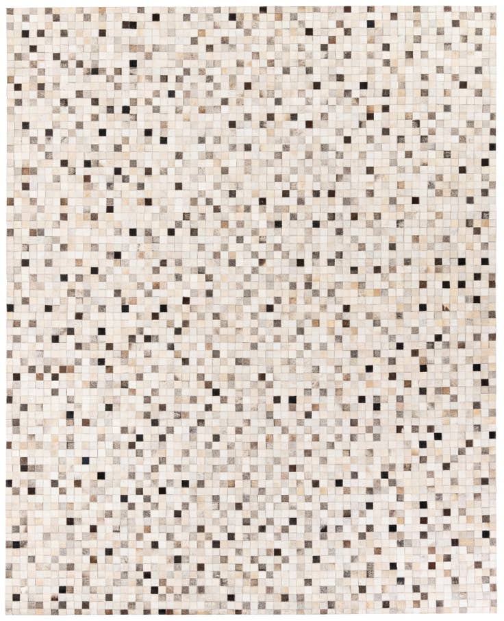 Detail image of 8' x 9' 11 Cowhide Stocks Rug