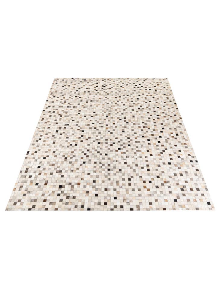 Detail image of 8' x 10' Cowhide Stocks Rug