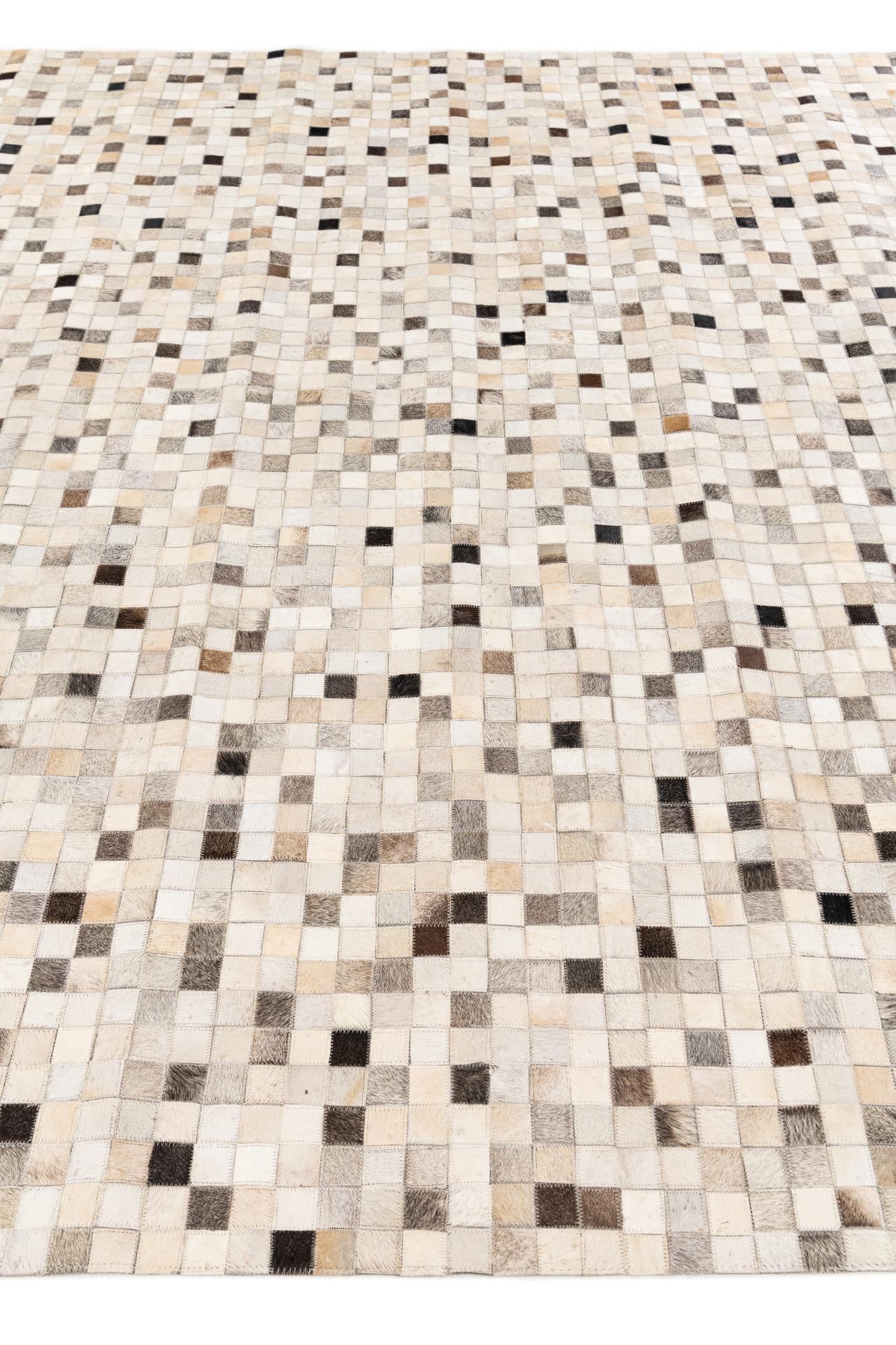 8' x 10' Cowhide Stocks Rug