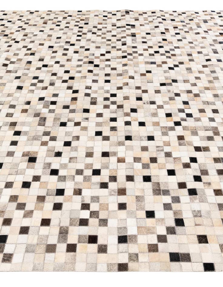 Detail image of 8' x 10' 1 Cowhide Stocks Rug