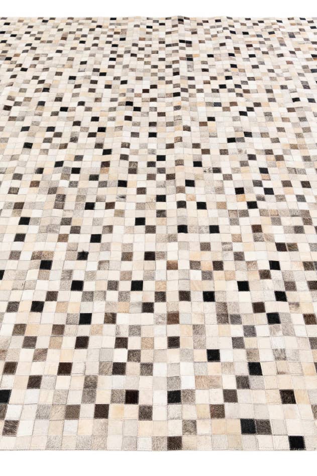 Detail image of 8' x 10' 1 Cowhide Stocks Rug