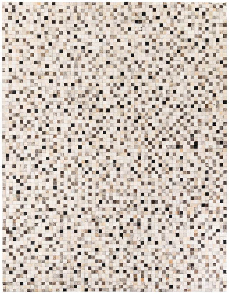 Detail image of 8' x 10' 1 Cowhide Stocks Rug
