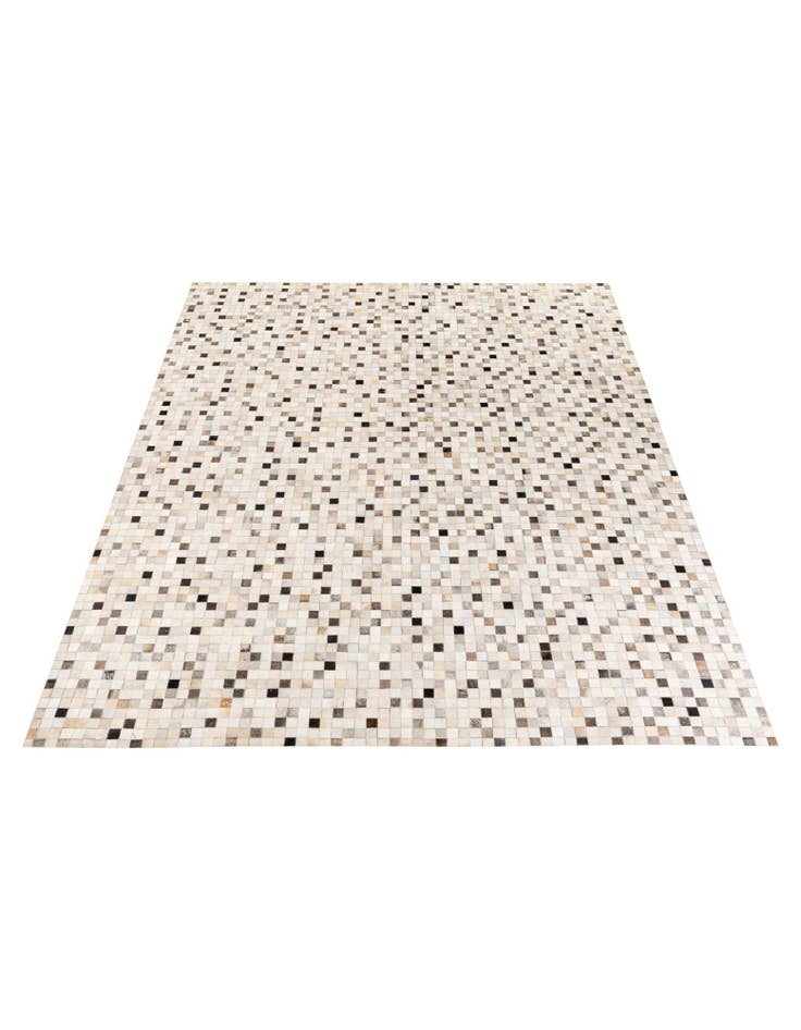 Detail image of 8' x 9' 10 Cowhide Stocks Rug