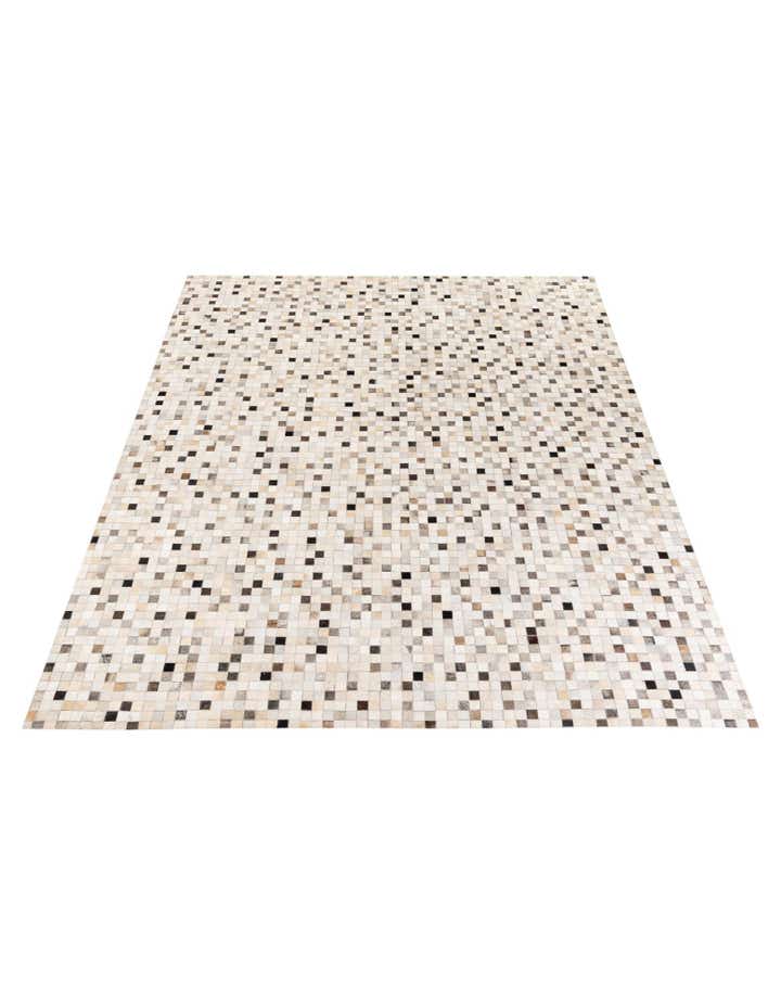 8' x 9' 10 Cowhide Stocks Rug