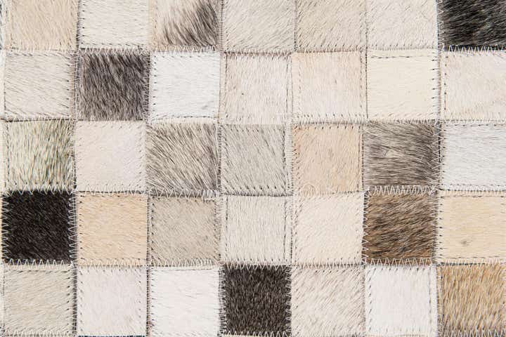 8' x 9' 10 Cowhide Stocks Rug