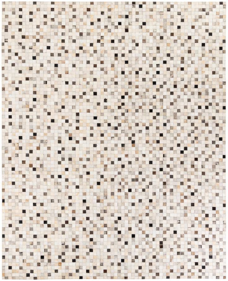 Detail image of 8' x 9' 10 Cowhide Stocks Rug