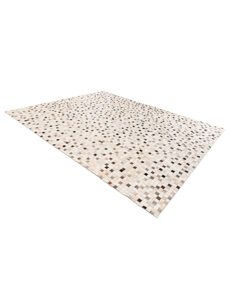 Detail image of 8' 1 x 9' 11 Cowhide Stocks Rug