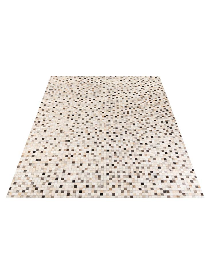 Detail image of 8' 1 x 9' 11 Cowhide Stocks Rug