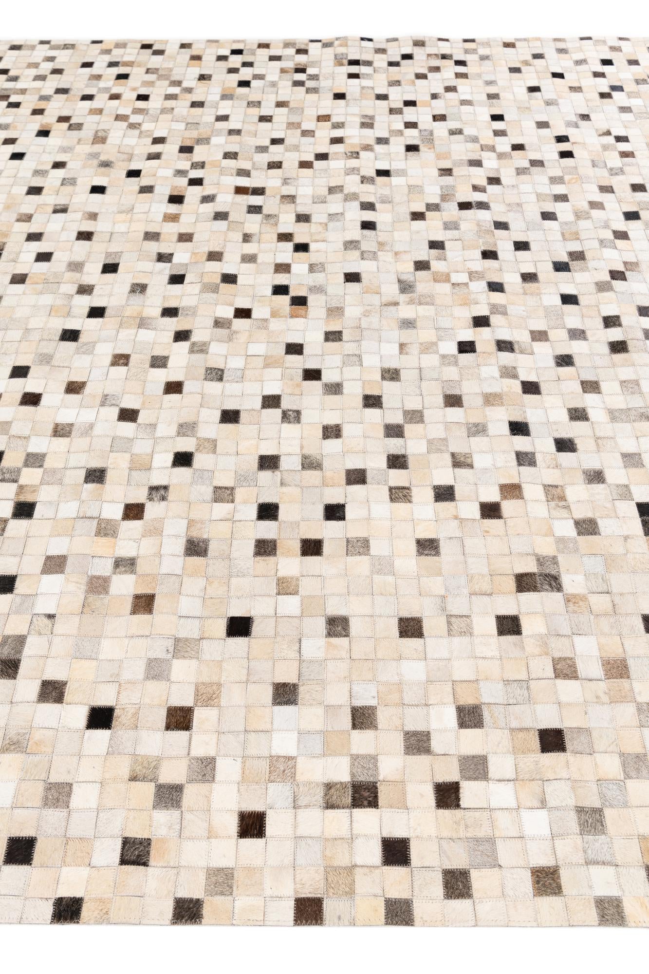 8' 1 x 9' 11 Cowhide Stocks Rug