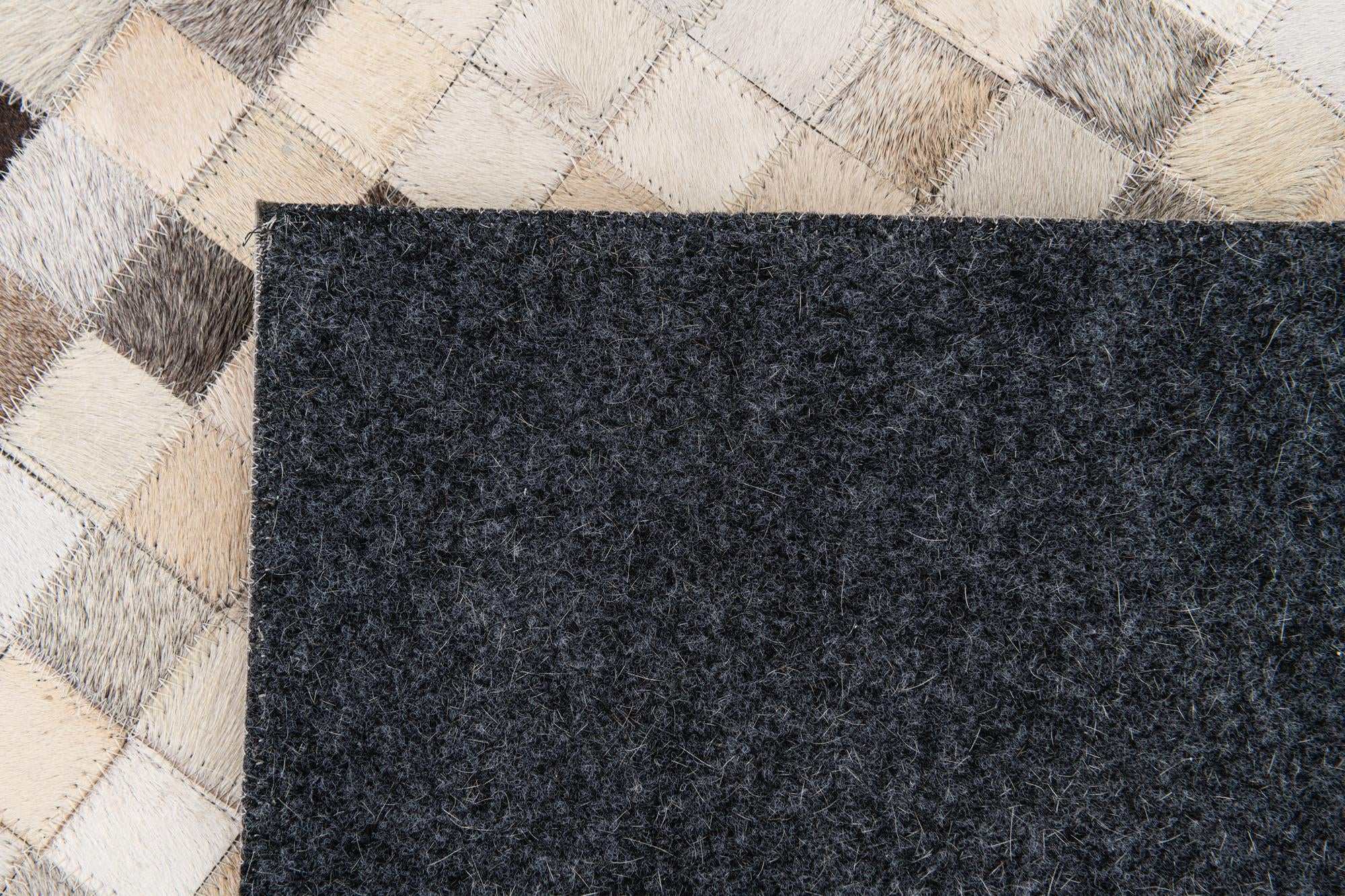 8' 1 x 9' 11 Cowhide Stocks Rug