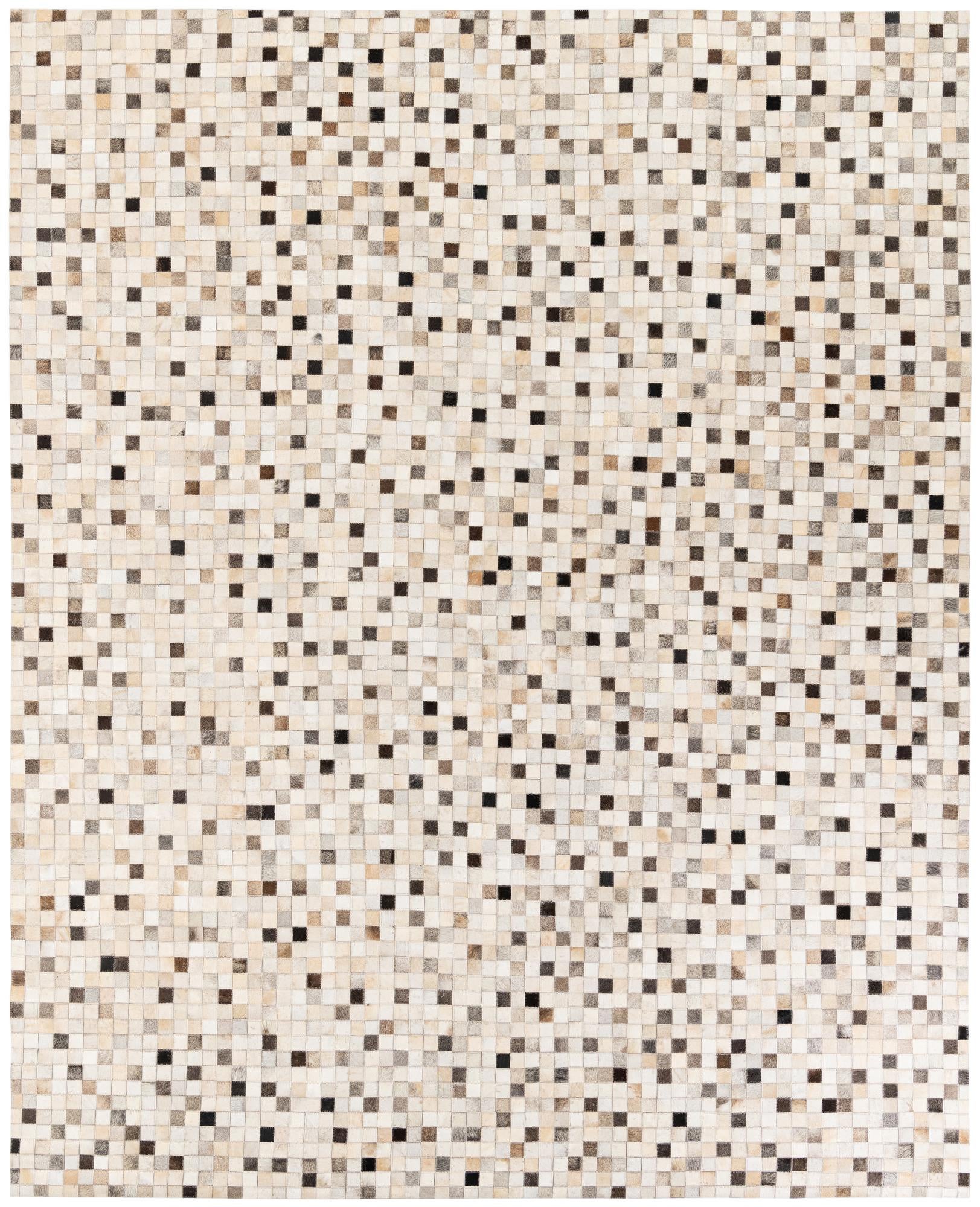 8' 1 x 9' 11 Cowhide Stocks Rug