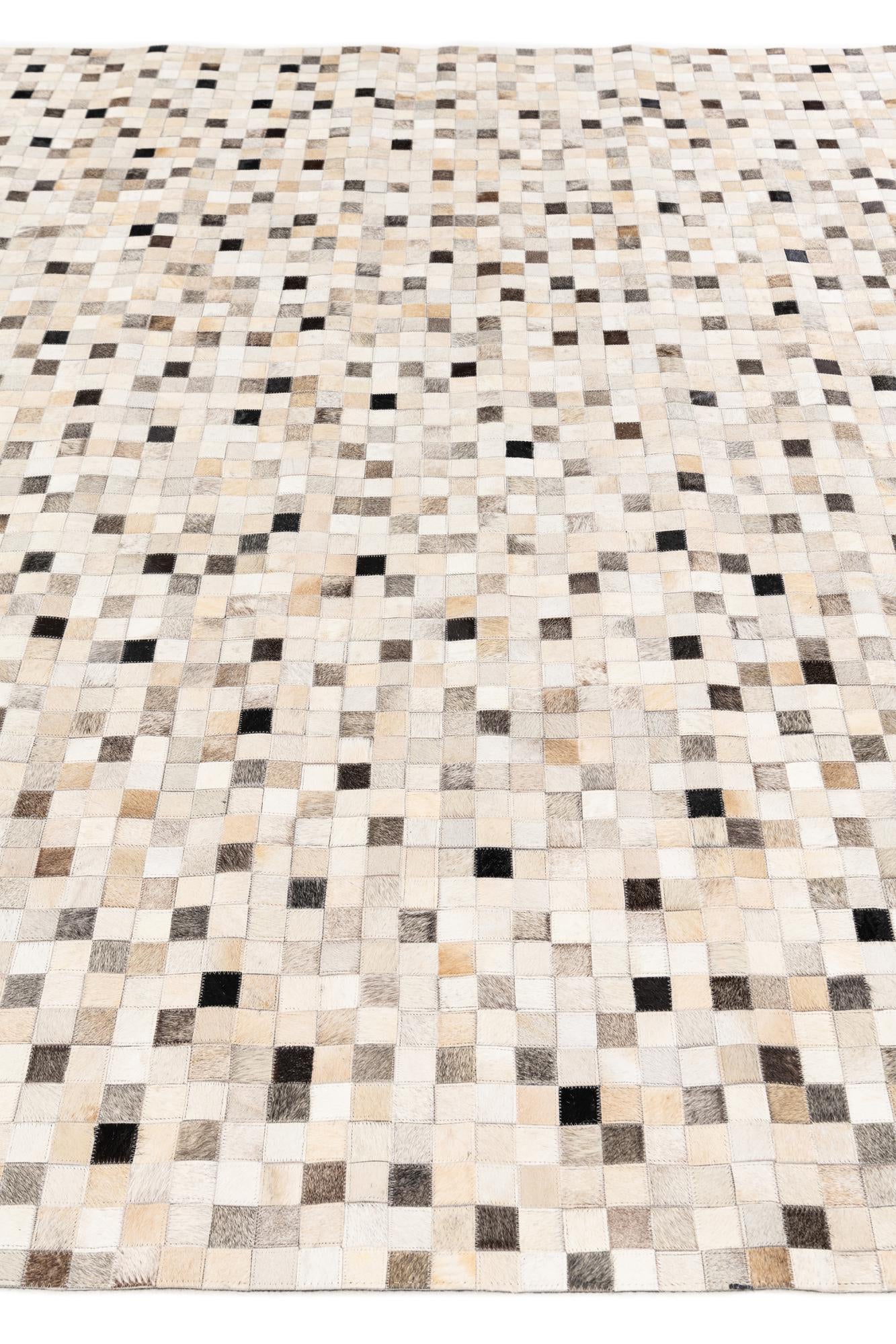 8' x 9' 10 Cowhide Stocks Rug