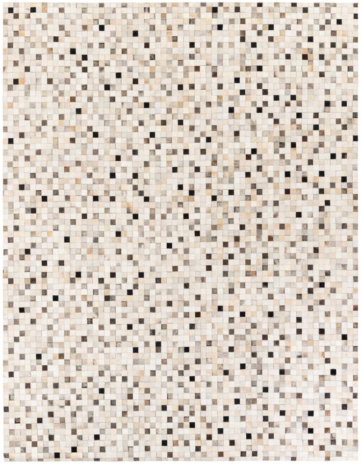 Detail image of 8' x 9' 10 Cowhide Stocks Rug
