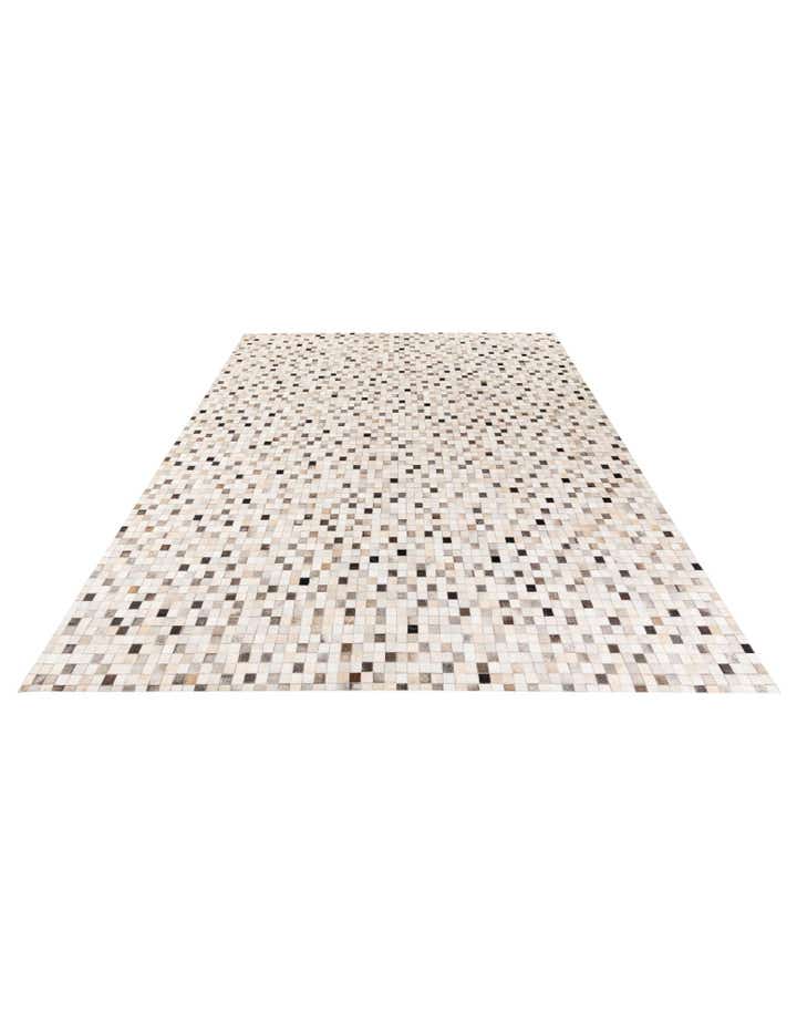 8' 1 x 10' Cowhide Stocks Rug