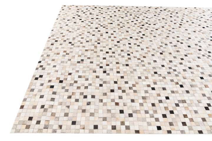 8' 1 x 10' Cowhide Stocks Rug