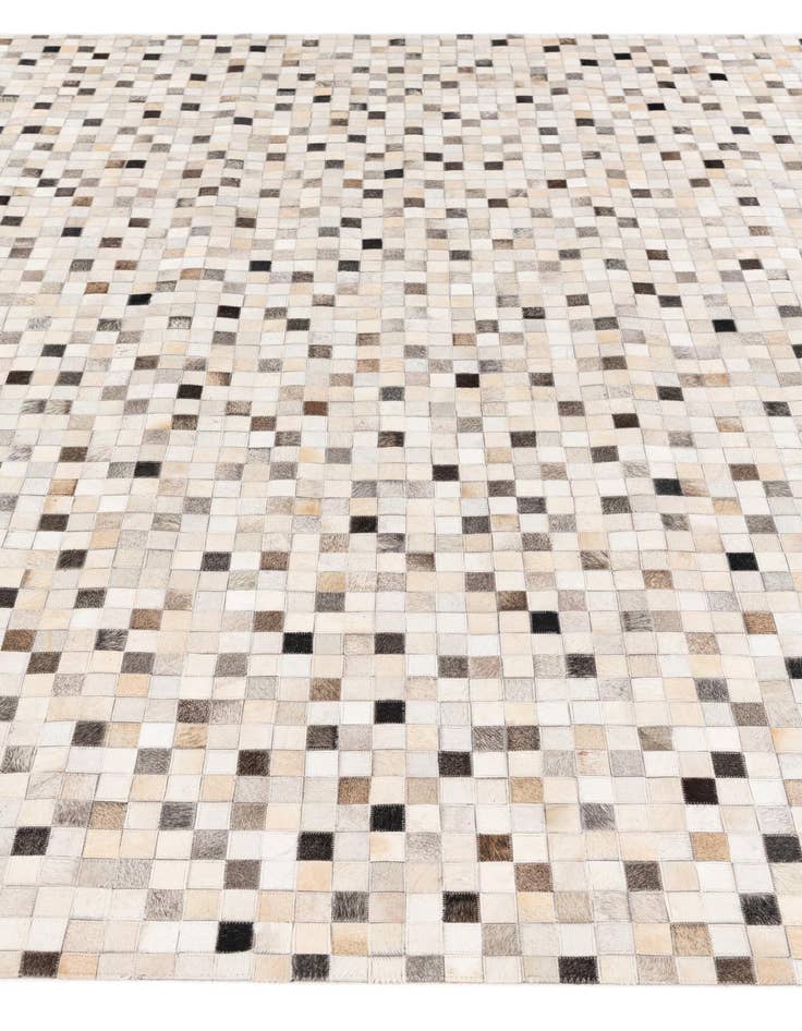 Detail image of 8' 1 x 10' Cowhide Stocks Rug