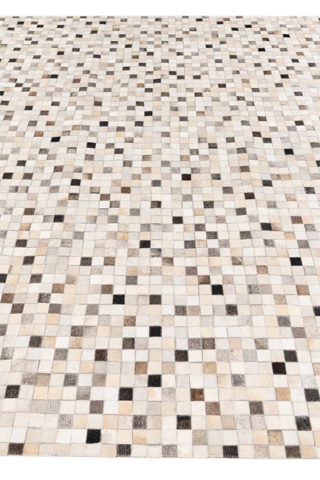 Detail image of 8' 1 x 10' Cowhide Stocks Rug
