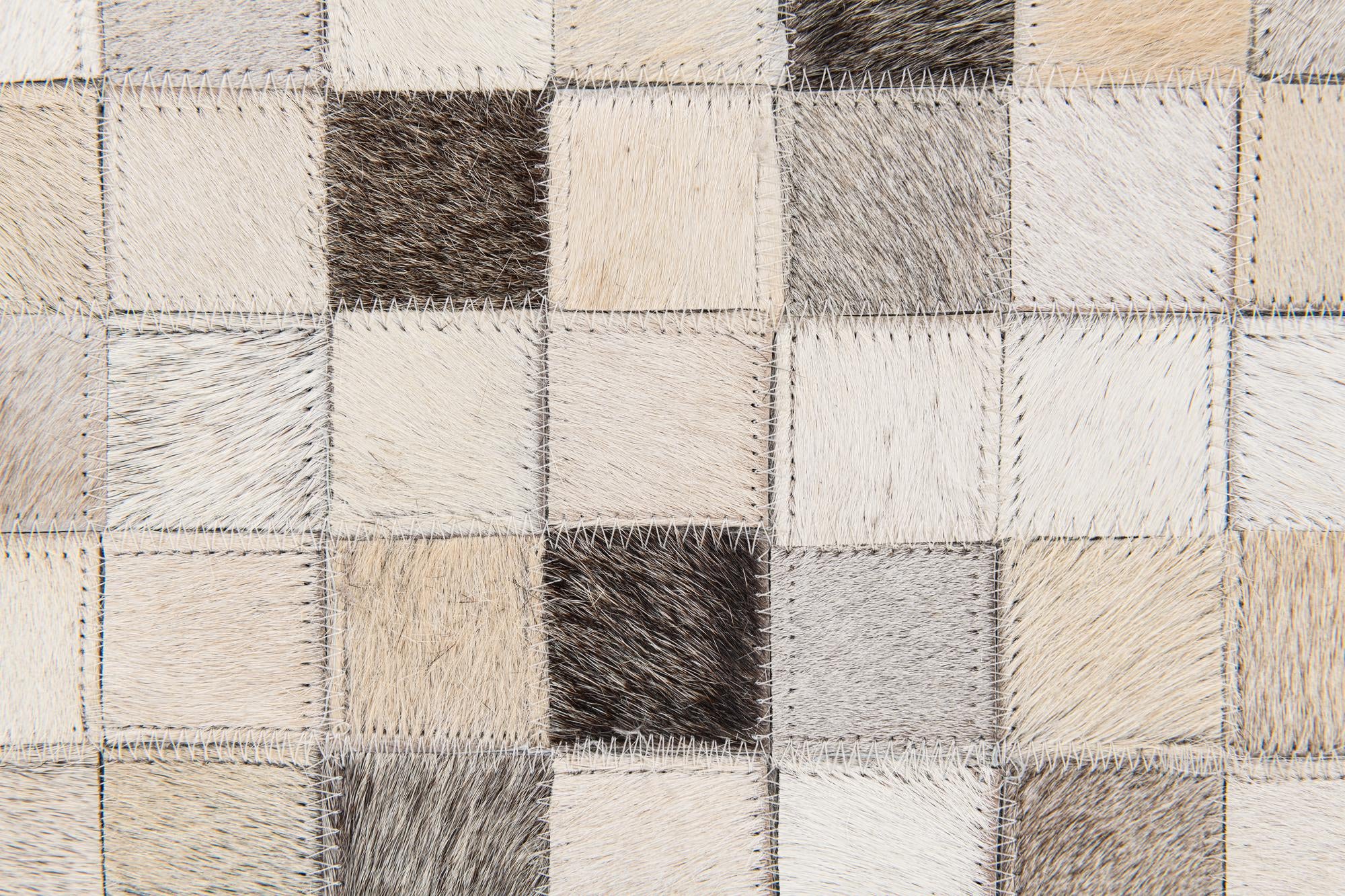 8' 1 x 10' Cowhide Stocks Rug