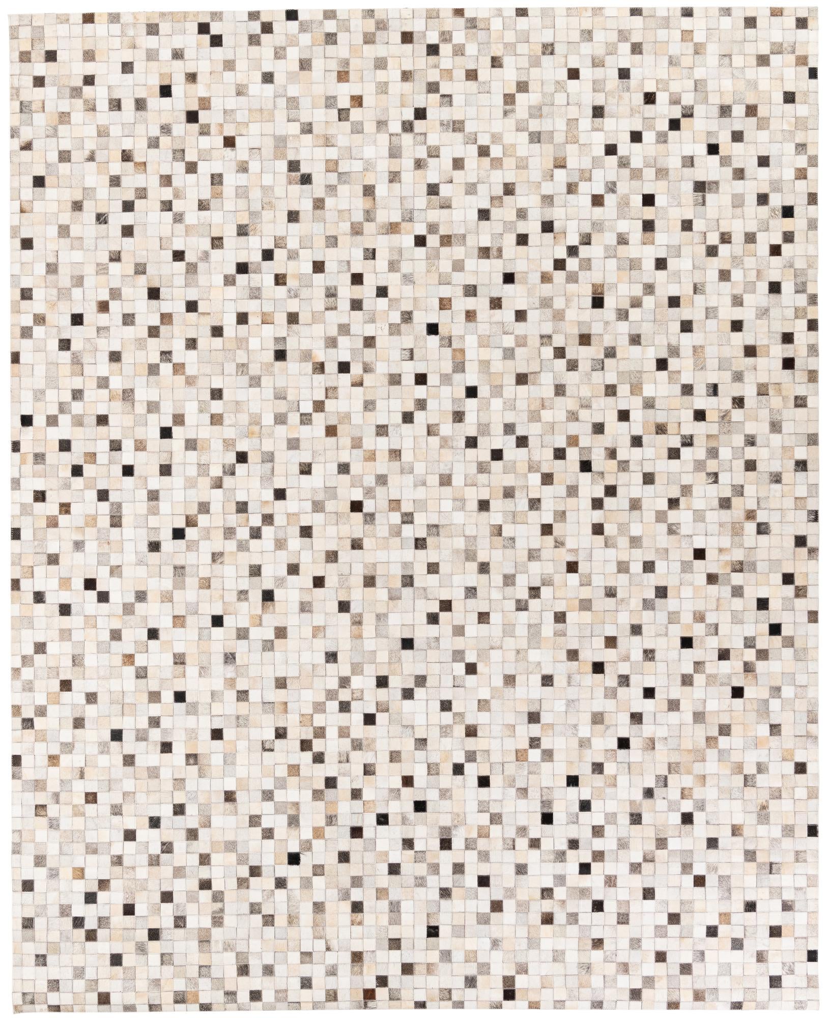 8' 1 x 10' Cowhide Stocks Rug