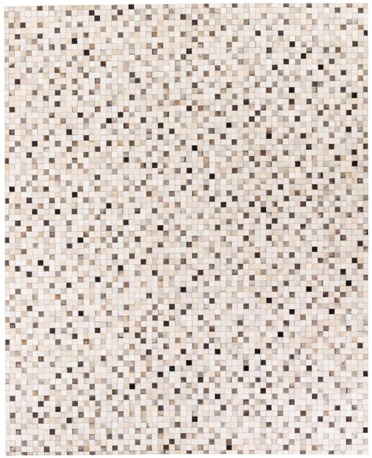 8' 1 x 10' Cowhide Stocks Rug