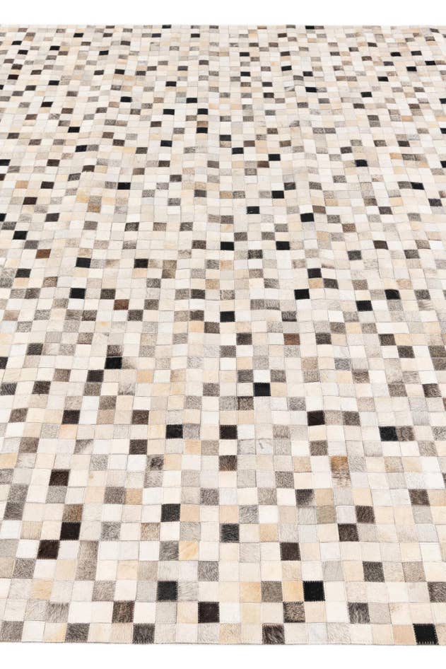 Detail image of 8' x 9' 11 Cowhide Stocks Rug