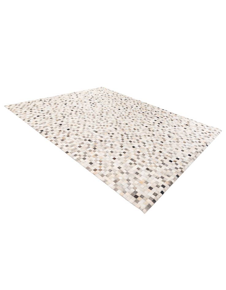 Detail image of 7' 11 x 9' 11 Cowhide Stocks Rug