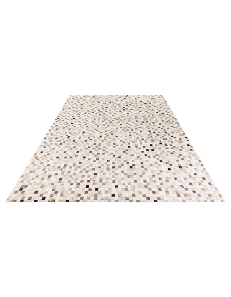 Detail image of 7' 11 x 9' 11 Cowhide Stocks Rug