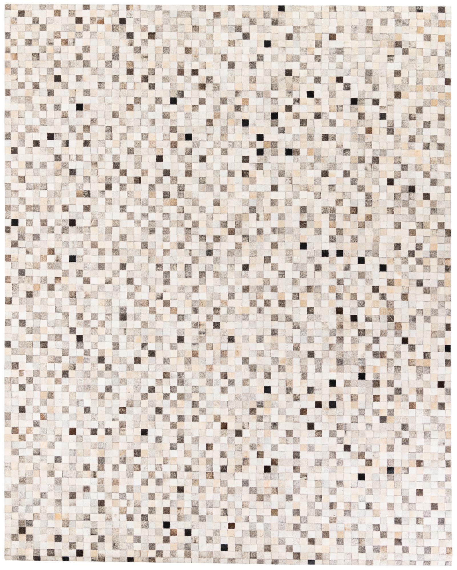 7' 11 x 9' 11 Cowhide Stocks Rug